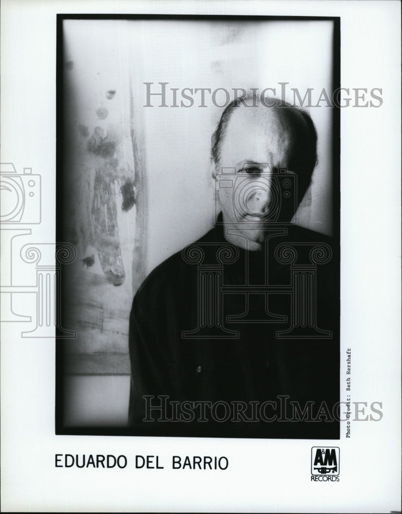 Press Photo Eduardo Del Barrio Musician with A&amp;M Records - Historic Images