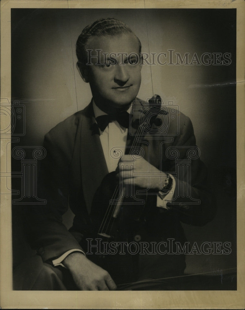 1950 Press Photo Popular Musician Dave Lester - Historic Images