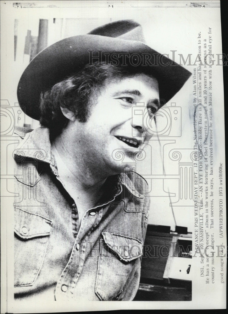 1973 Press Photo The Nashville Sound by Alan Wilson - Historic Images