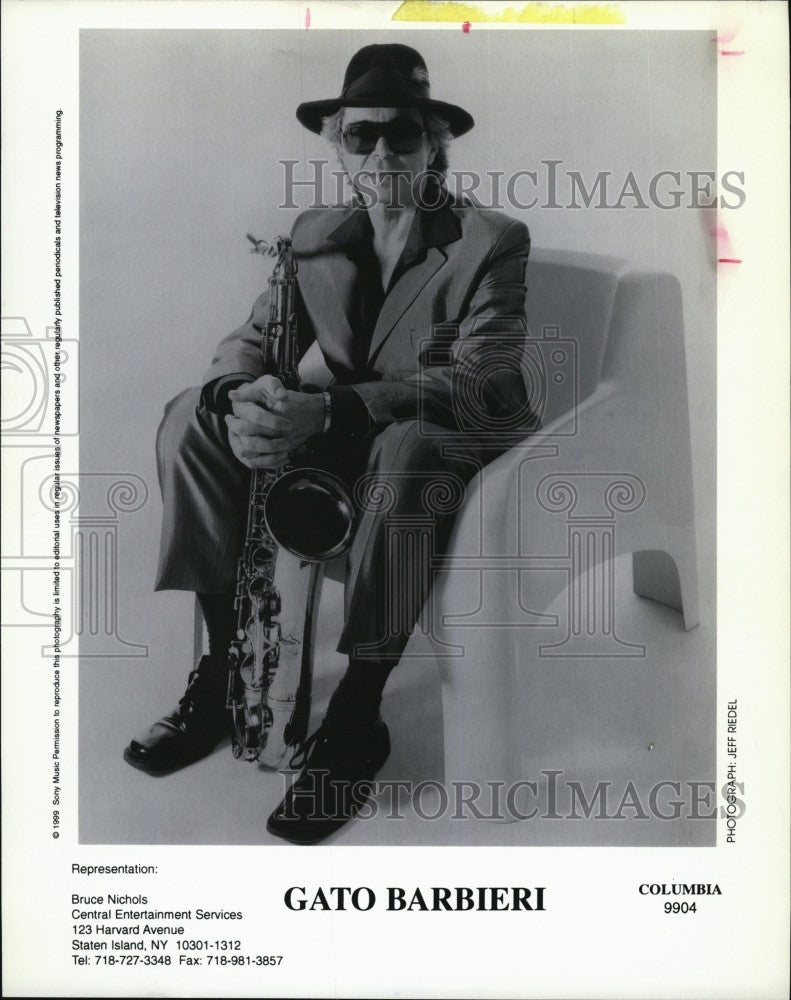 1999 Press Photo Gato Barbieri Musician - Historic Images