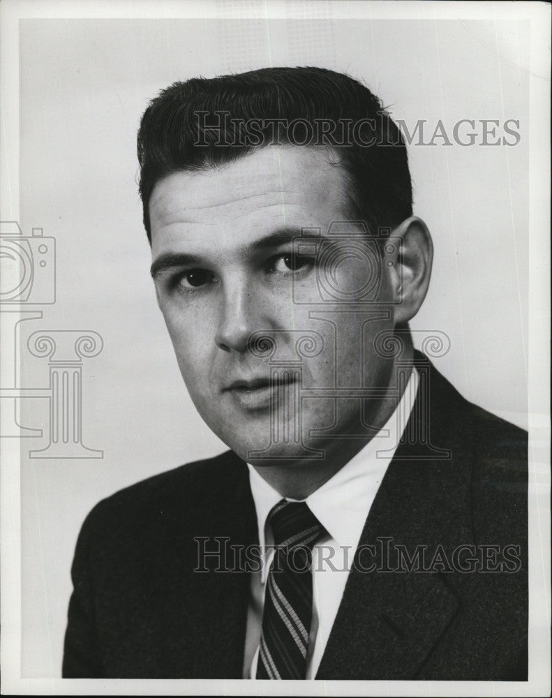 1957 Press Photo William J Fahey, Boston Chamber of Commerce - Historic Images