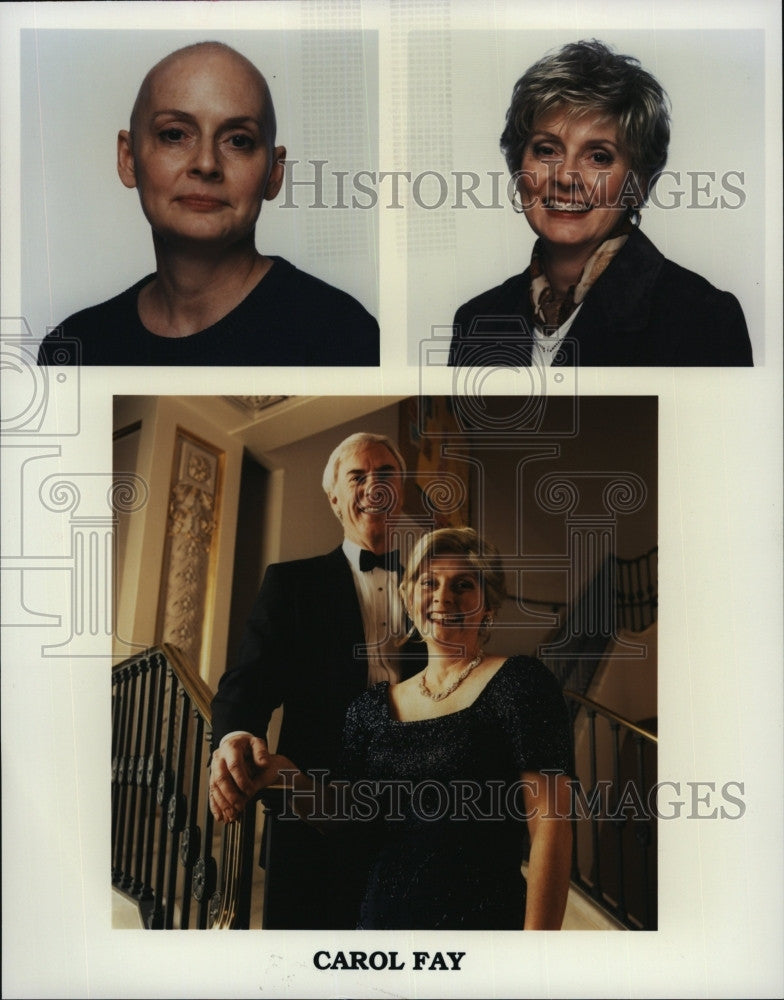 1997 Press Photo Carol Fay Cancer - Historic Images