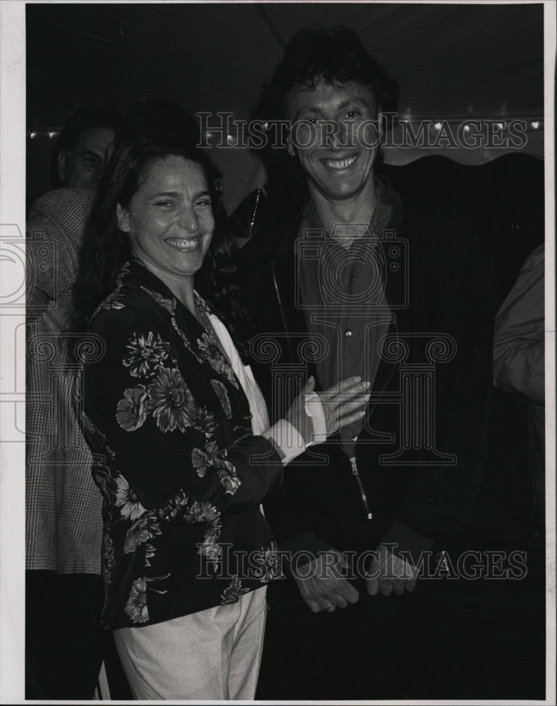 Press Photo Boston Symphony musicians Elizabeth Morse and Ron Feldman - Historic Images