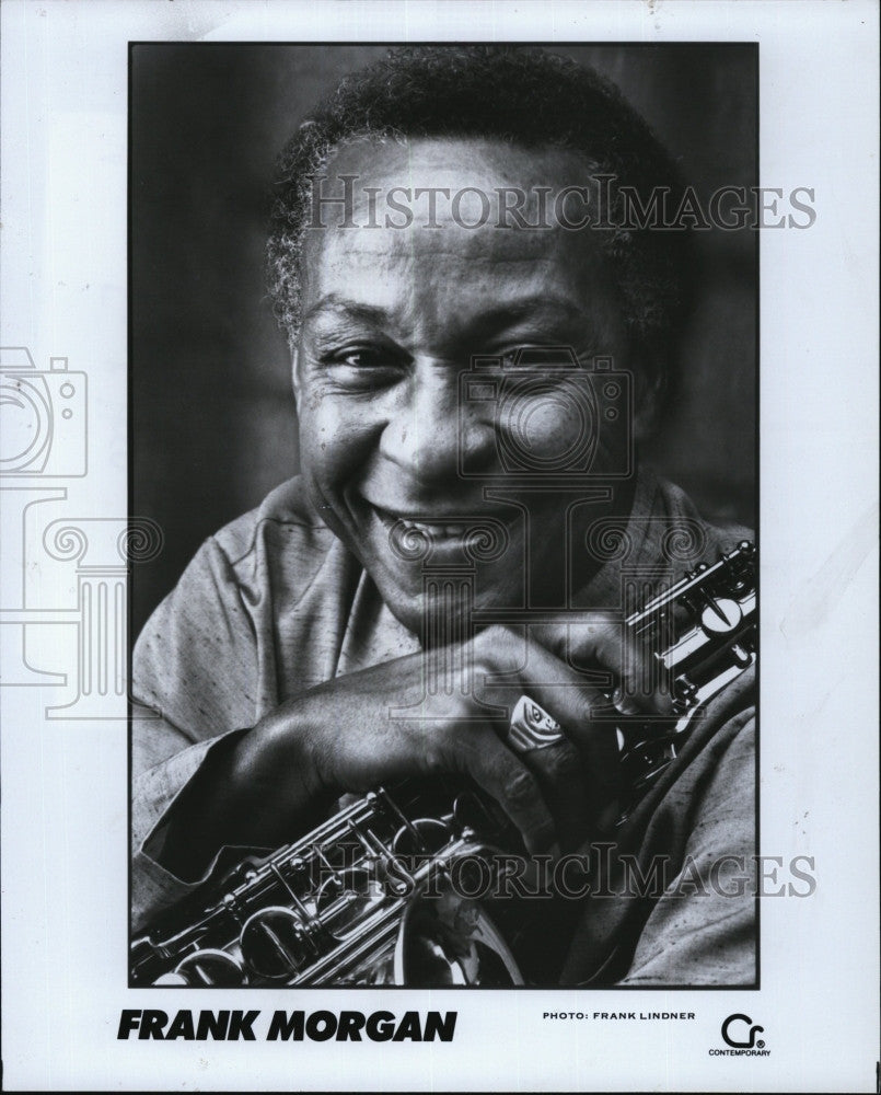 Press Photo Jazz musician Frank Morgan - Historic Images