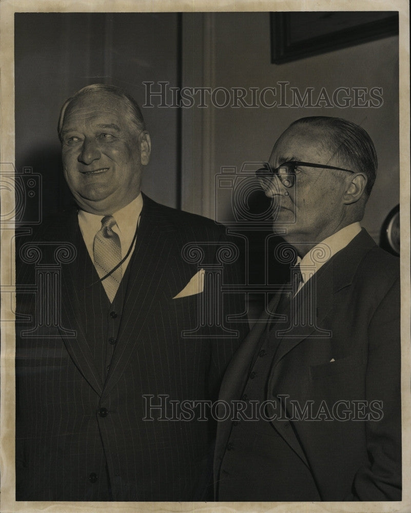 1959 Press Photo Sir Arthur Morse in  Boston - Historic Images