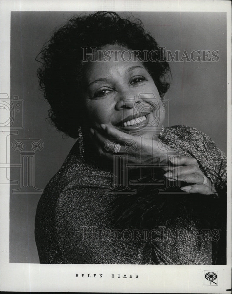 1978 Press Photo Singer entertainer, Helen Humes - Historic Images