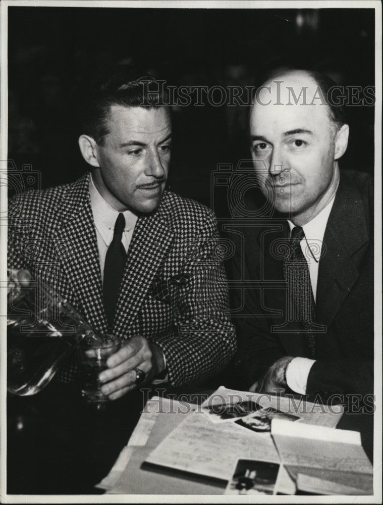 1936 Press Photo Dr Franklyn Thorpe &amp; atty Joseph Anderson - Historic Images