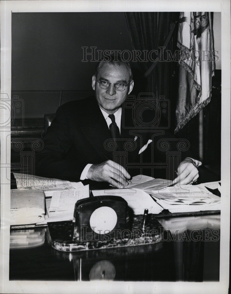 1946 Press Photo Governor Edward J Thye of Minn. - Historic Images