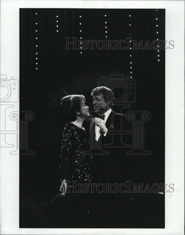 Press Photo Steve Lawrence &amp; Eydie Gorme Appear In Evening At Pops - Historic Images