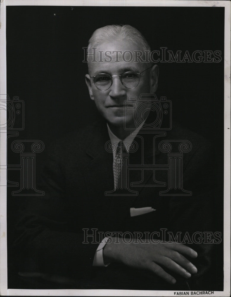 1959 Press Photo Roy E. Lawson, Sr VP of Rockland Bank - Historic Images