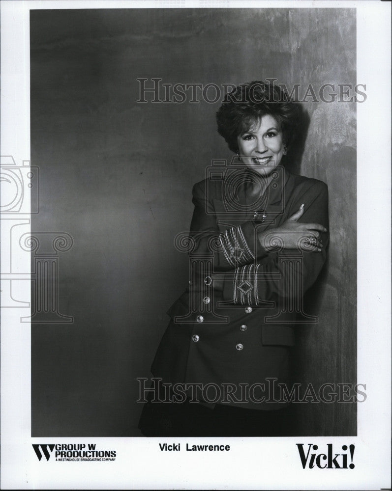 1992 Press Photo Vicki Lawrence, American actress,comedienne, and Singer. - Historic Images