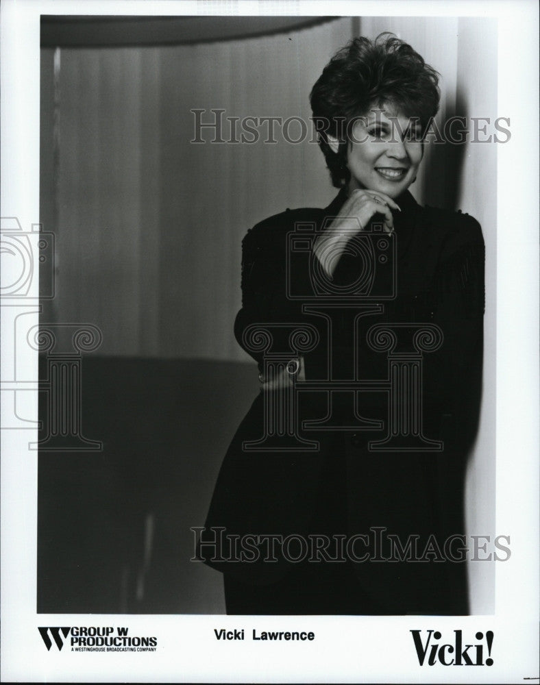 Press Photo Vicki Lawrence  American actress, comedienne and Singer. - Historic Images
