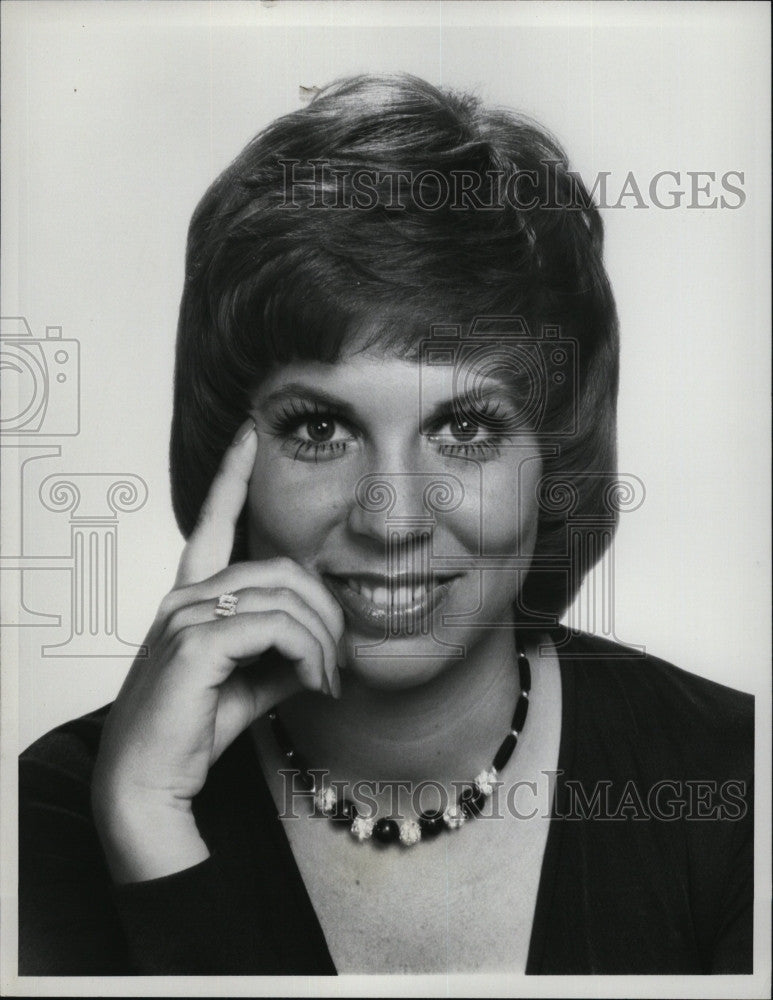 Press Photo Vicki Lawrence  American actress, comedienne, and Singer. - Historic Images