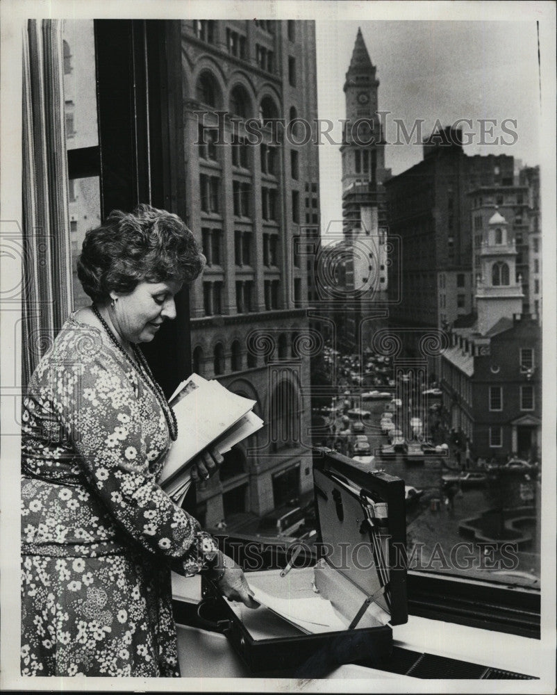 1978 Press Photo  Marion Fahey Superintendent of Boston Public Schools - Historic Images