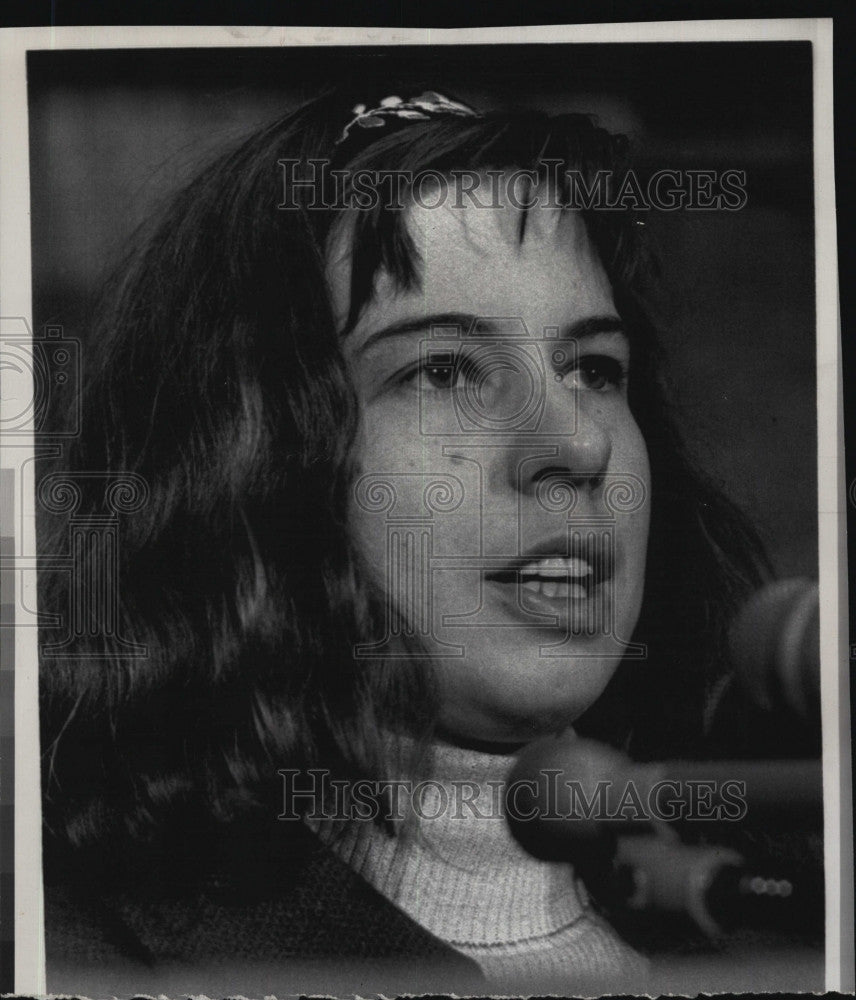 1974 Press Photo Author Priscilla Lawd - Historic Images