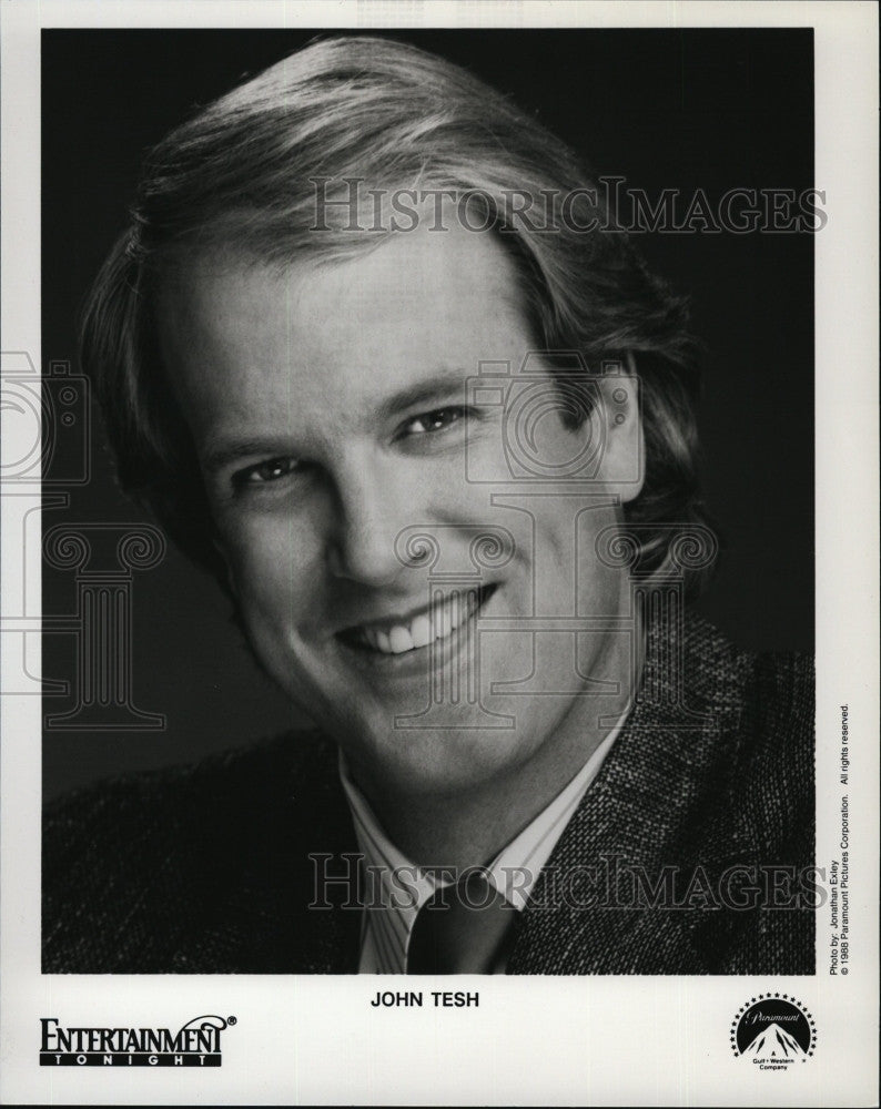 American Pianist And Composer Of Pop Music John Tesh 1988 Vintage Press Photo Print Historic 