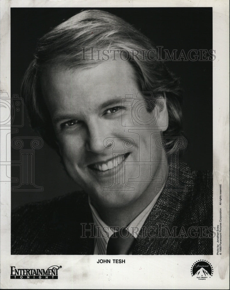 1988 Press Photo American Pianist And Composer Of Pop Music John Tesh - Historic Images