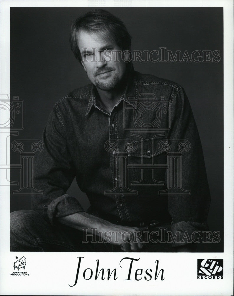 Press Photo John Tesh - Historic Images