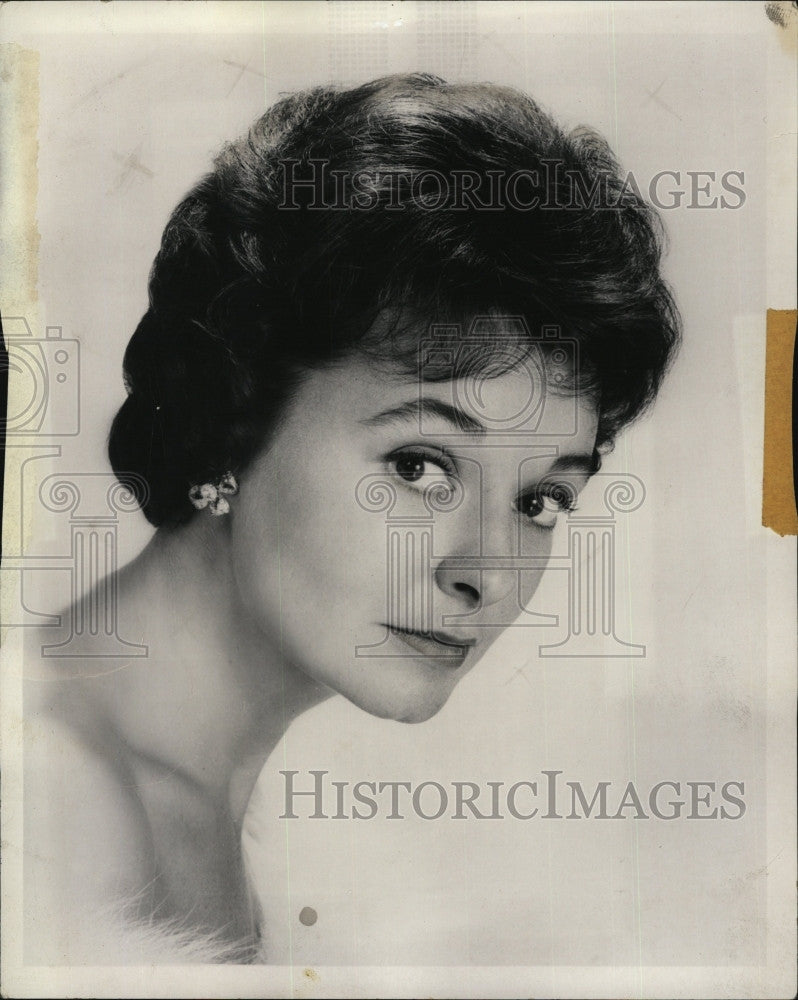 1959 Press Photo American Actress Angela Thornton. - Historic Images