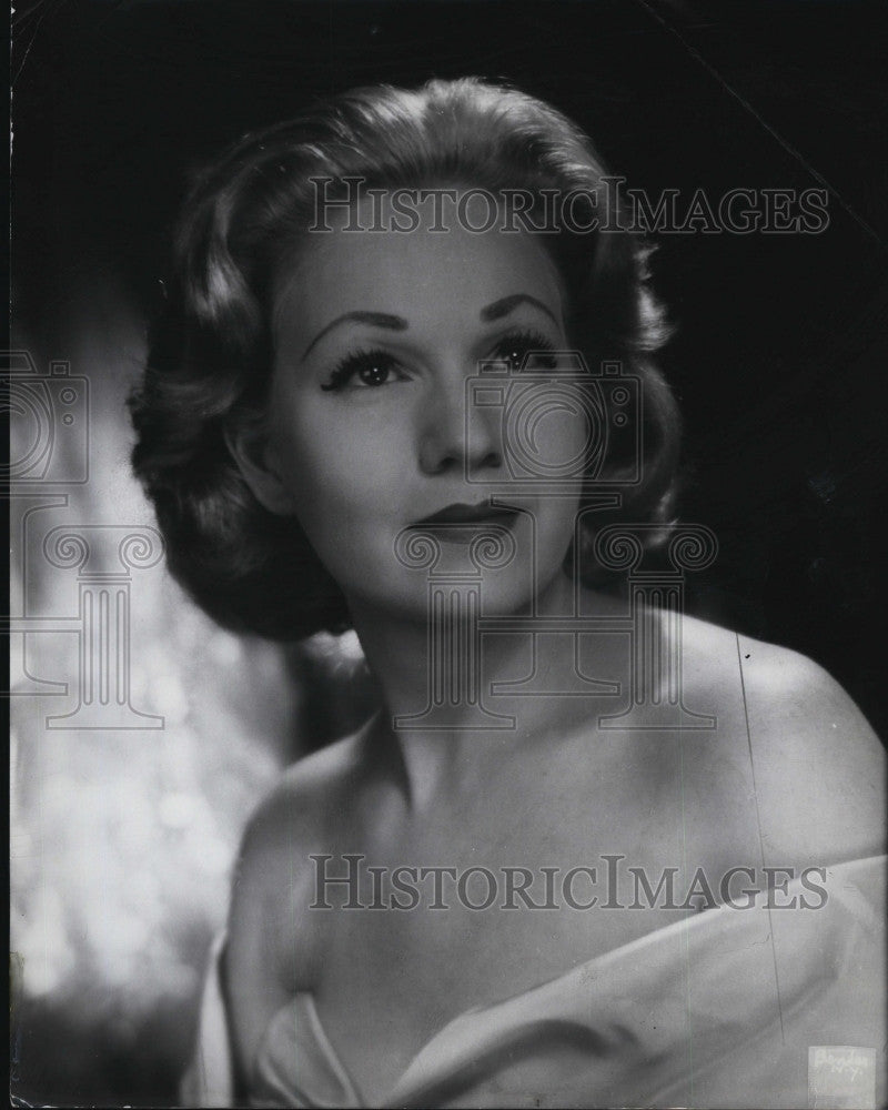 1959 Press Photo Nancy Chase, Singer - Historic Images