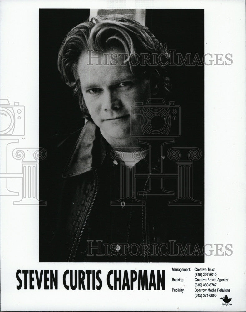 1995 Press Photo  Musician, Songwriter, Record Producer Steven Curtis Chapman - Historic Images