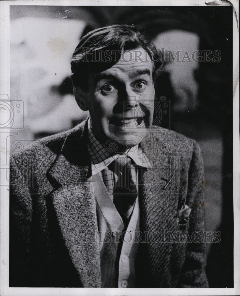 1958 Press Photo Ian Carmichael stars in "Lucky Jim" - Historic Images