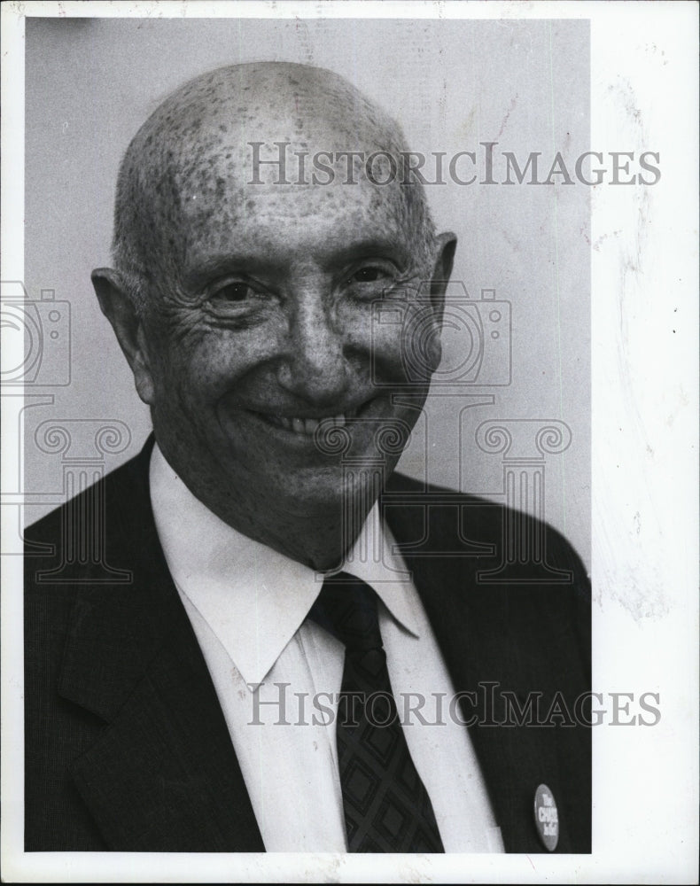 1990 Press Photo GOP Senate Candidte Arthur Chase - Historic Images