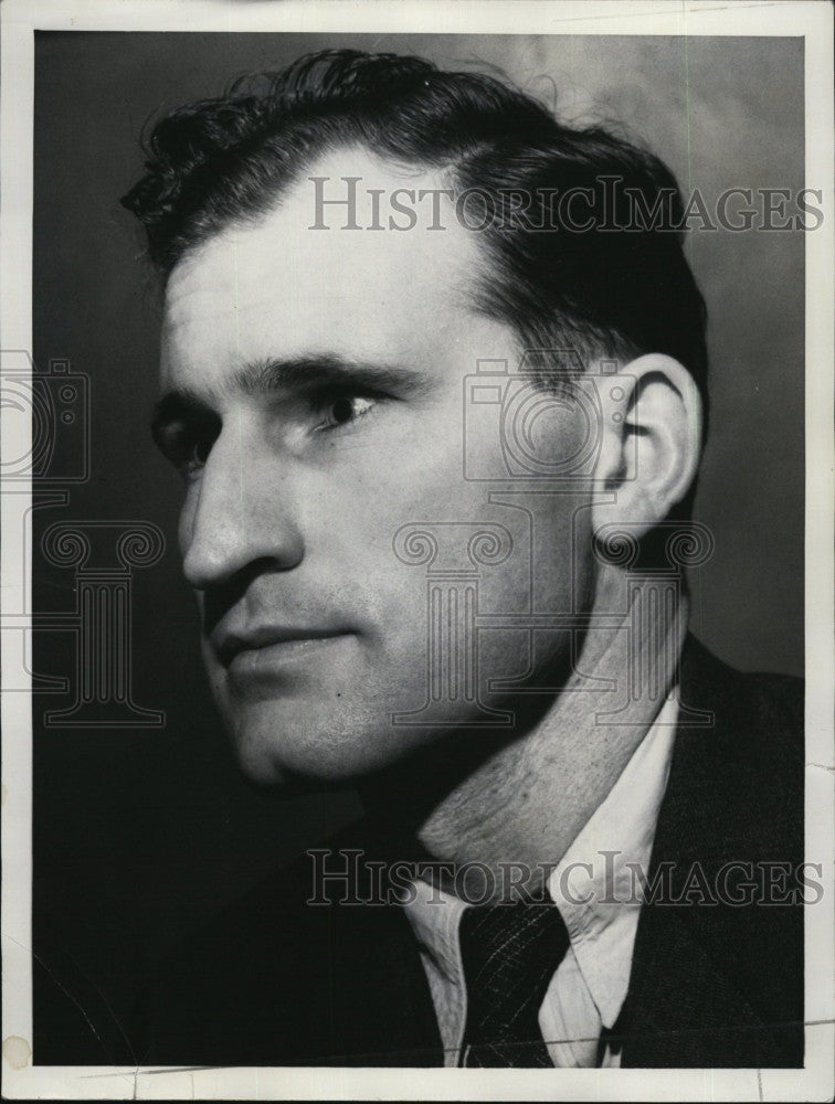 1938 Press Photo Judson C.Doke,charged of murder of Poet Lamar Hollingshead. - Historic Images