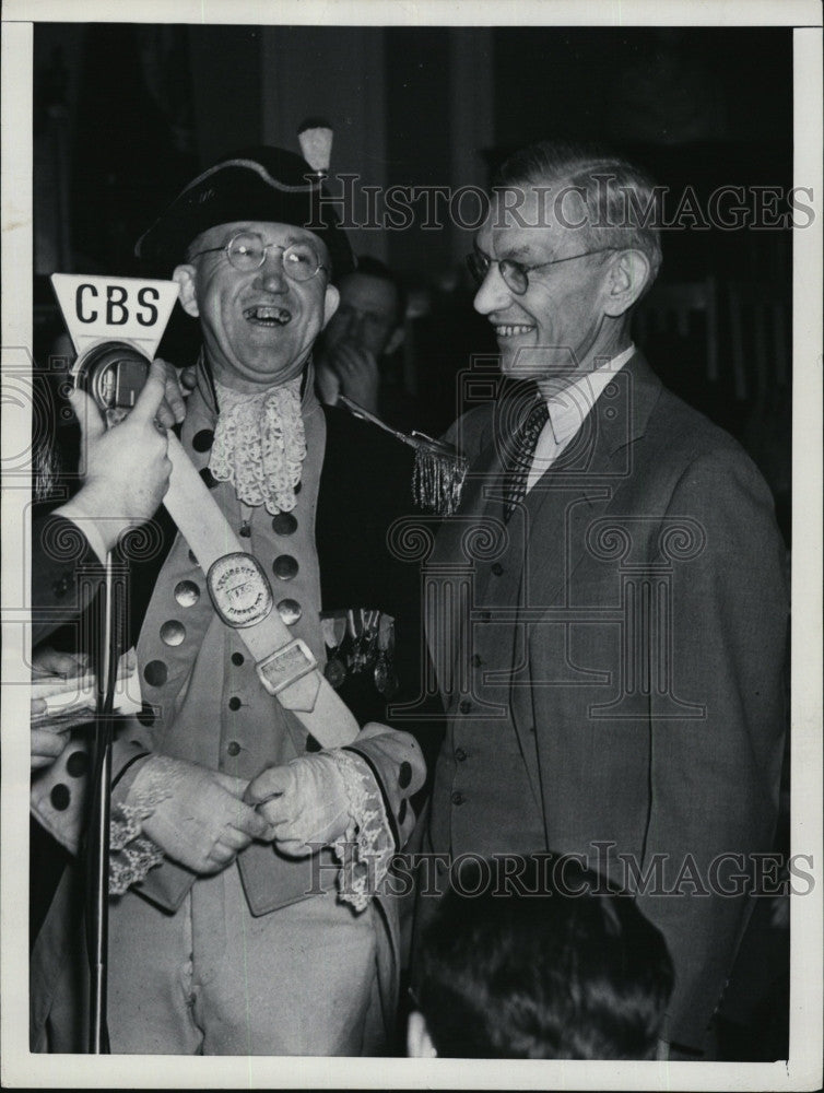 1940 Press Photo Capt Claude Palmer of Lexington &amp; Parks Johnson - Historic Images