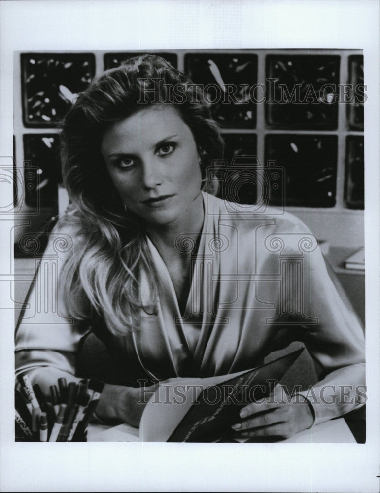 1989 Press Photo Actress Laura Johnson - Historic Images