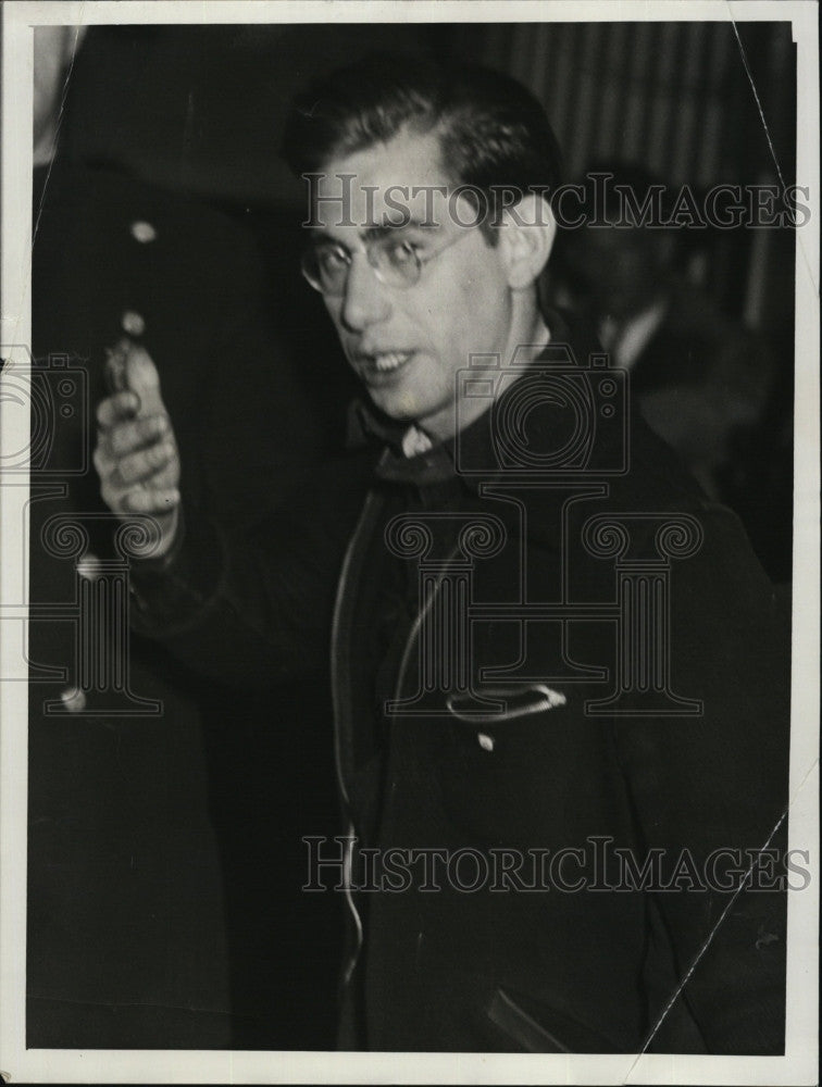 1940 Press Photo Nathan Barron, alleged gunman-bandit - Historic Images