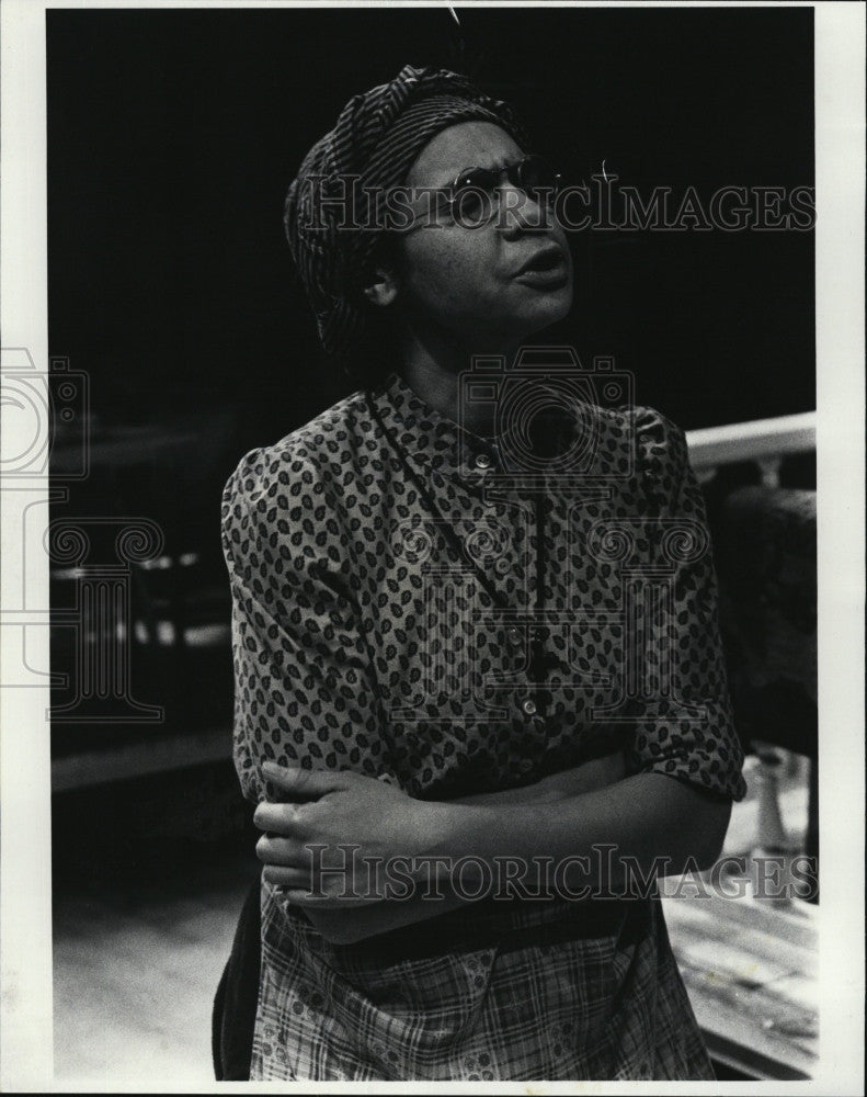 1979 Press Photo Trazana Beverley as Lula in &quot;Wedding Band&quot;. - Historic Images