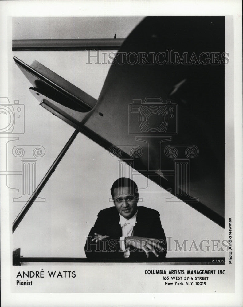 Press Photo Andre Watts, Pianist - Historic Images