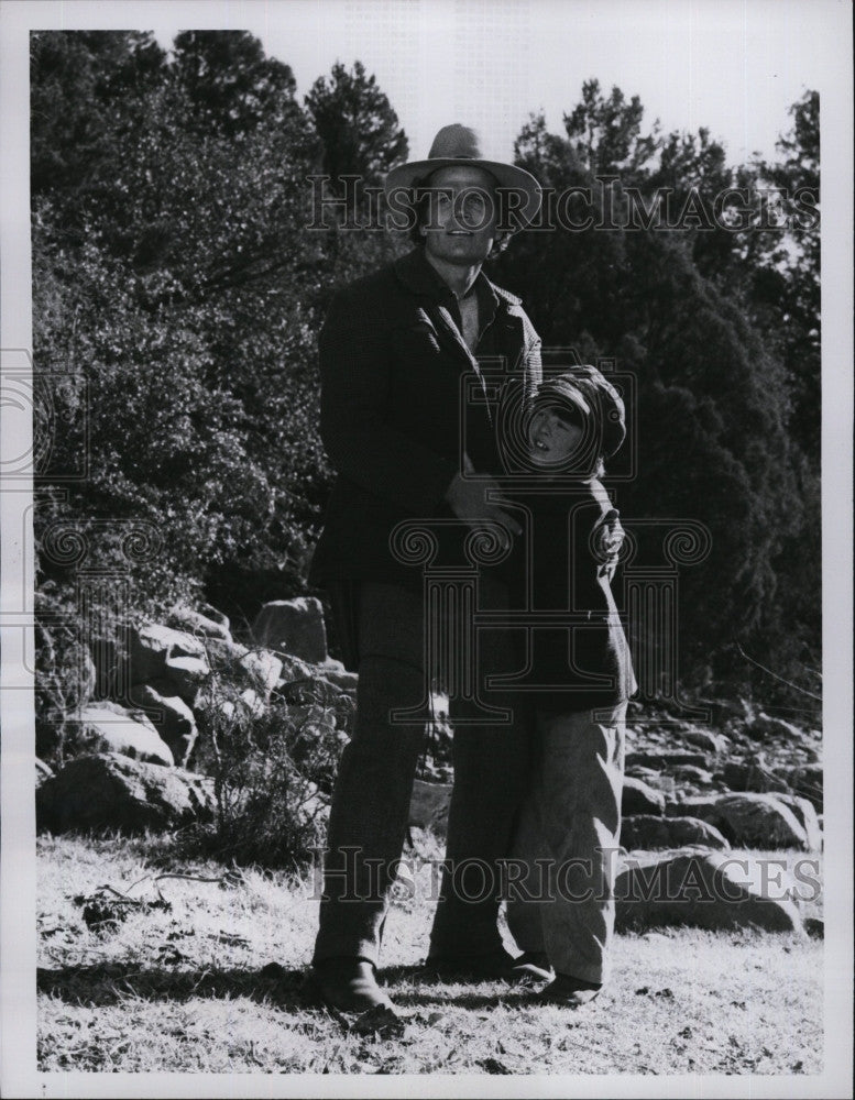 1978 Press Photo Patrick Wayne, Brian Erickson &quot;The Renewal&quot; - Historic Images