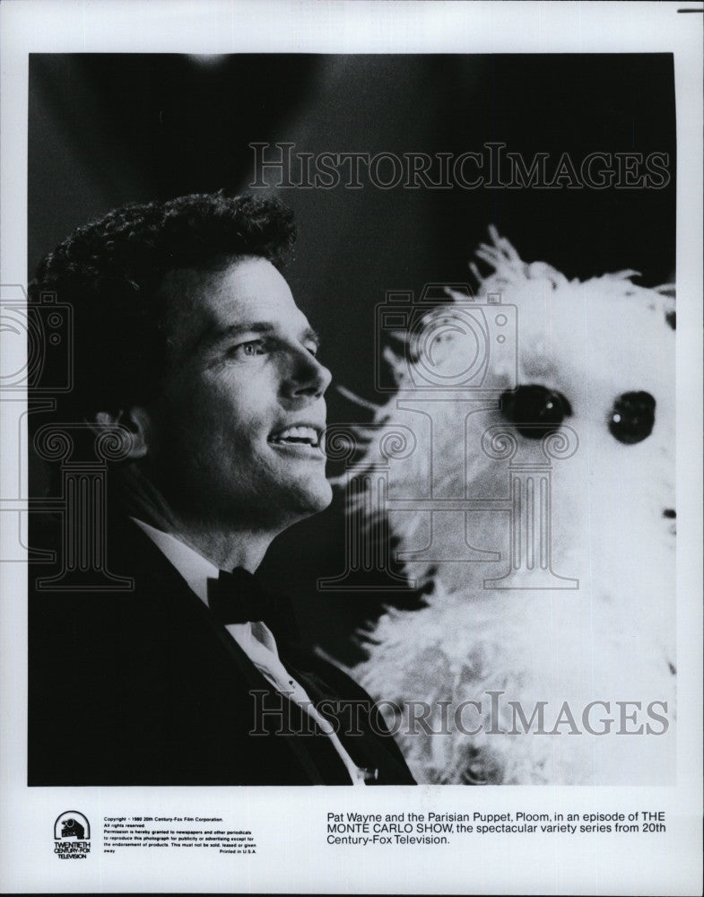 1980 Press Photo Pat Wayne, Ploom &quot;The Monte Carlo Show&quot; - Historic Images