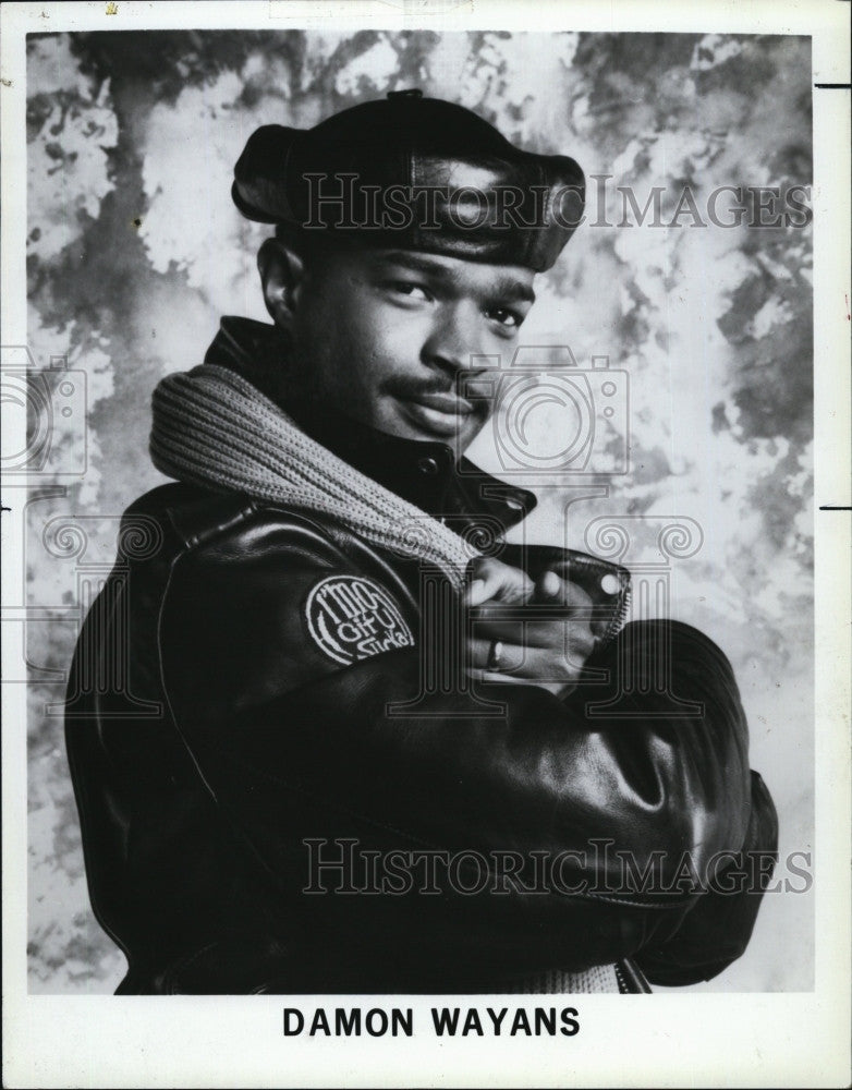 1993 Press Photo Actor/ entertainer Damon Wayons - Historic Images