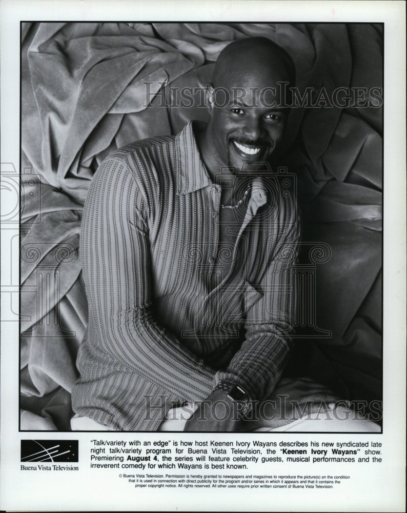 1997 Press Photo &quot;Keenen Ivory Wayans&quot; talk show host - Historic Images