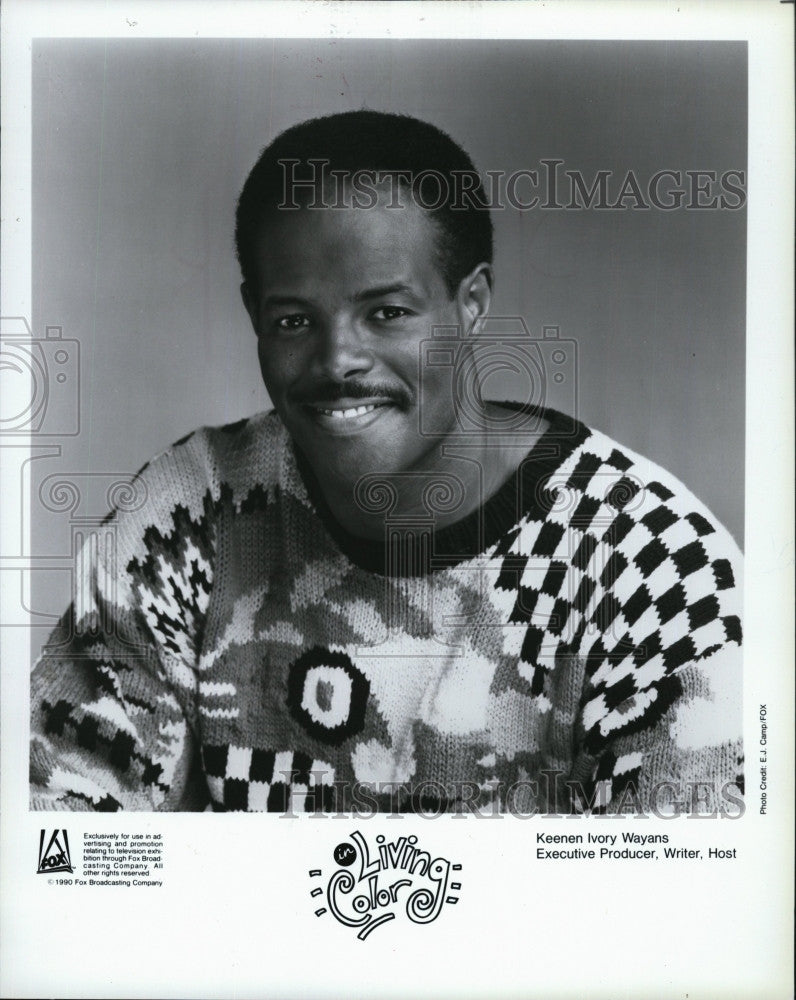 1990 Press Photo Keenan Ivory Wayans &quot;In Living Color&quot; - Historic Images