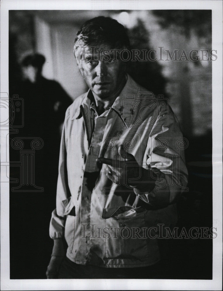 1978 Press Photo George Peppard starring in  &quot;Newman&#39;s Law&quot; - Historic Images