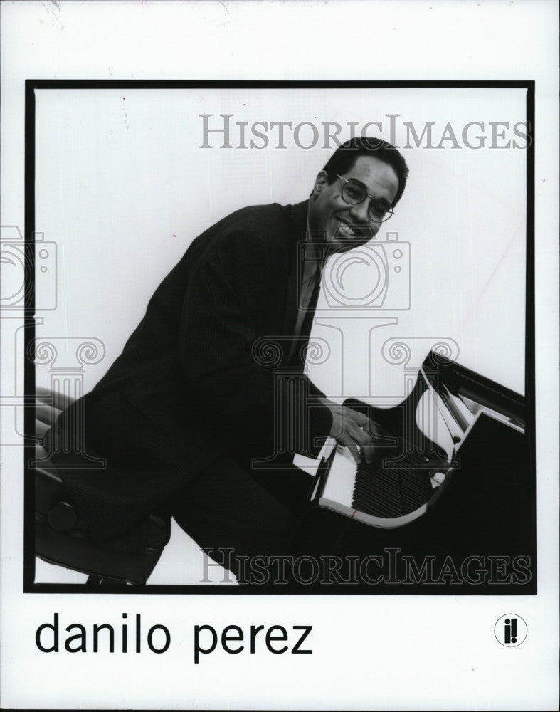 1992 Press Photo Pianist, Danilo Perez performing - Historic Images