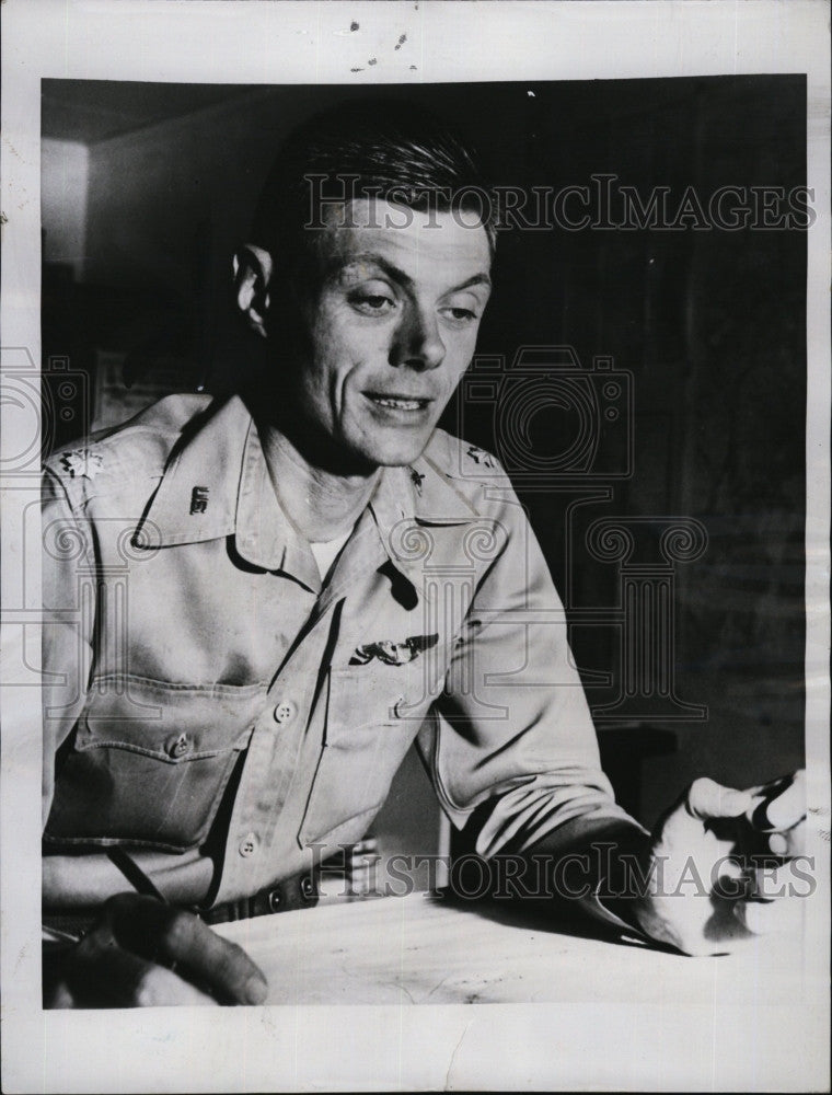 1953 Press Photo Col. John Knox Arnold, Jr. - Historic Images