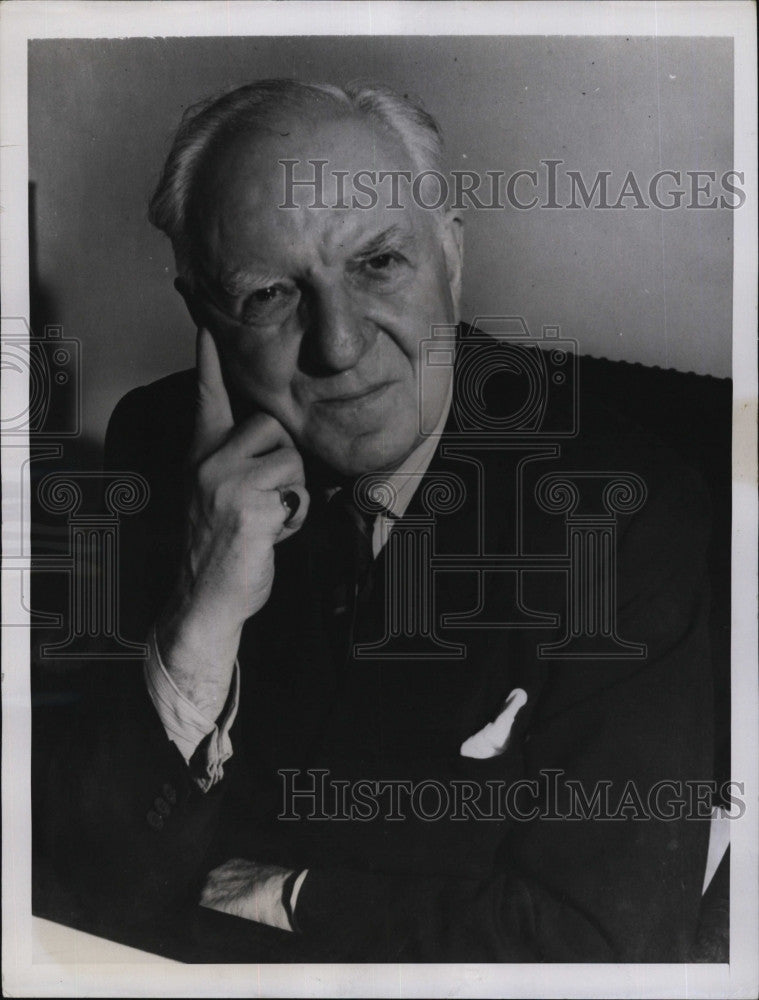 1950 Press Photo Lord Moynhan, of the Liberal Party - Historic Images