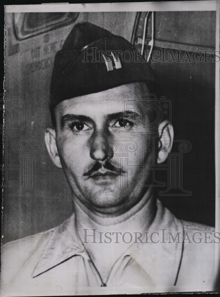 1954 Press Photo Capt. Jack T. Woodyard of the US Air Force - Historic Images