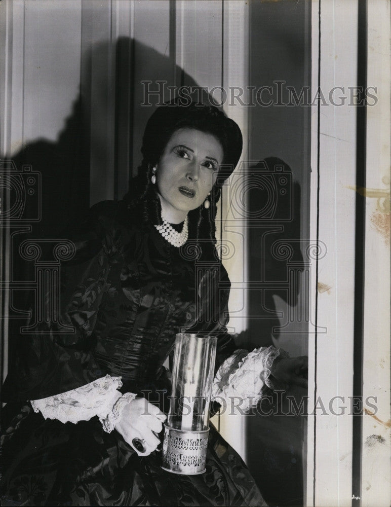 1948 Press Photo Katina Paxinou &quot;Morning Becomes Electra&quot; - Historic Images