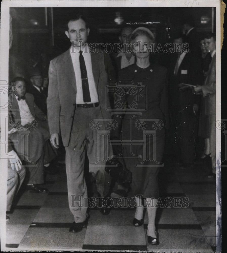 1955 Press Photo Mrs. A. L. Patterson - Historic Images