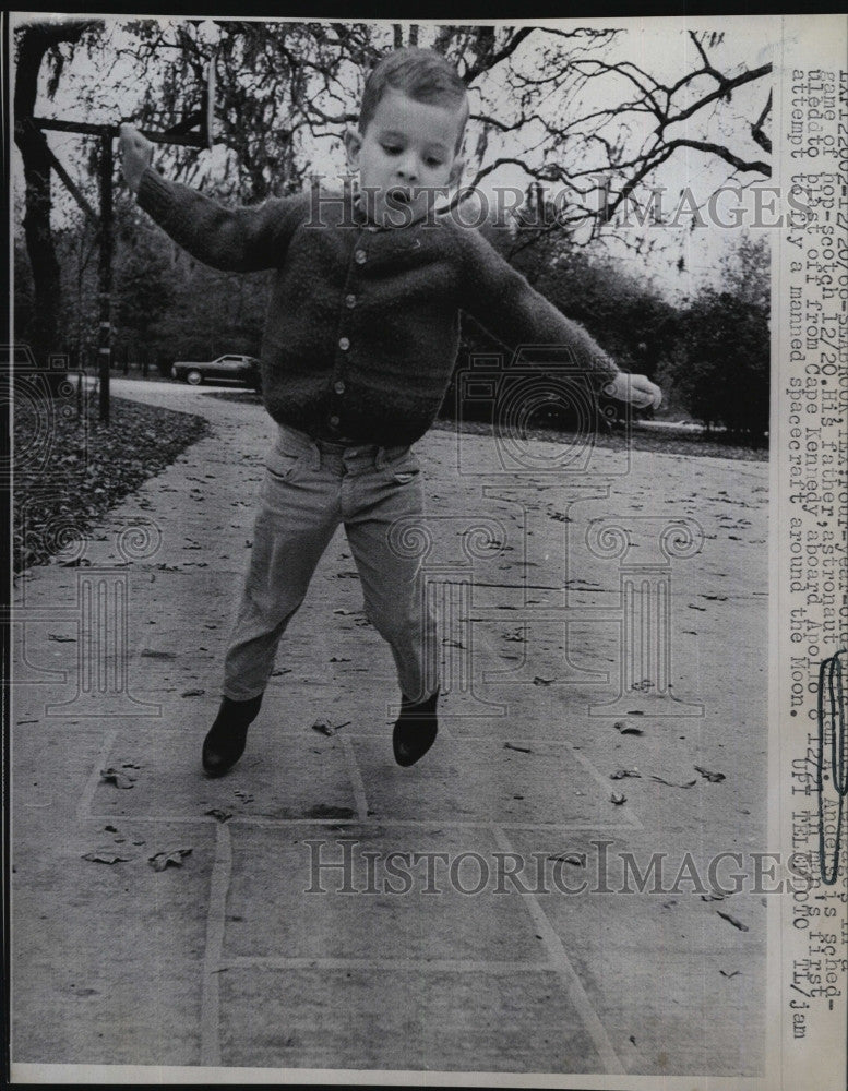 1968 Press Photo Eric, Son of Astronaut William A. Anders - Historic Images