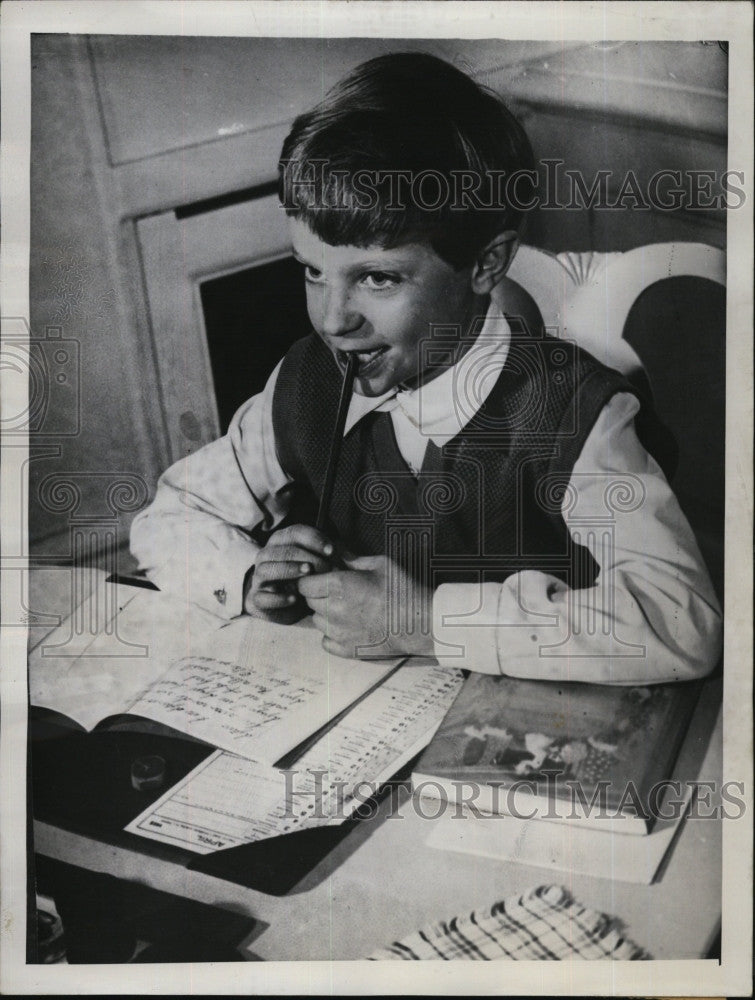 1955 Press Photo Prince Carl Gustav of Sweden - Historic Images