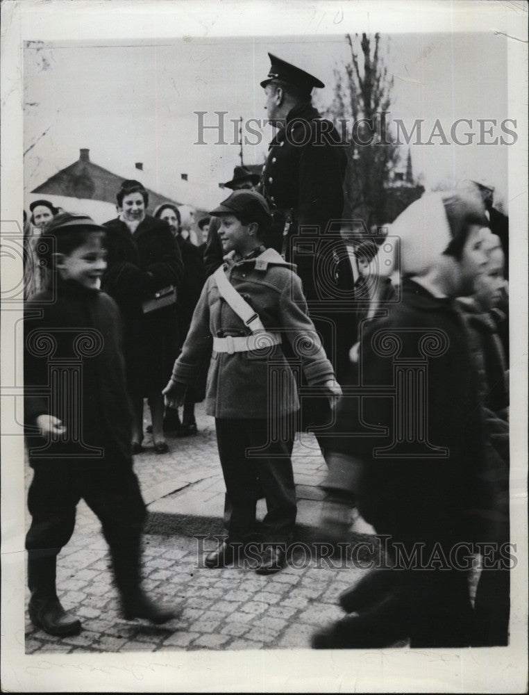 1957 Press Photo Crown Prince Carl Gustav of Sweden - Historic Images