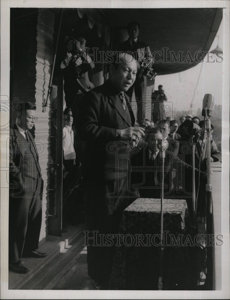 1949 Press Photo Kyuichi Tokuda, Secretary General Japanese Communist Party - Historic Images