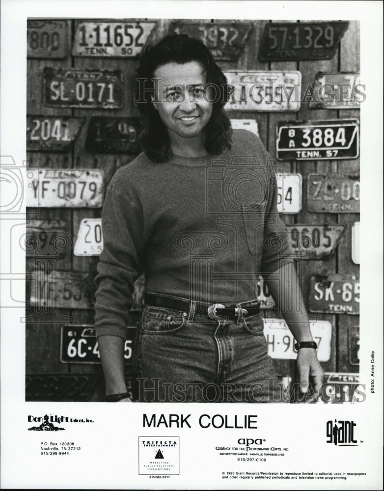 1995 Press Photo Mark Collie - Historic Images